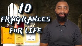 10 FRAGRANCES FOR LIFE