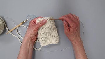 How to Pick Up Stitches for a Button Band or Collar