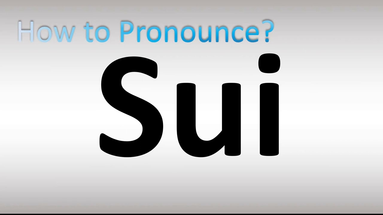 How To Pronounce Sui YouTube How To Pronounce Sui YouTube