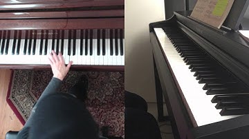 (HD) Piano Technique: D Major arpeggio, No twisting--emphasize the floating arm