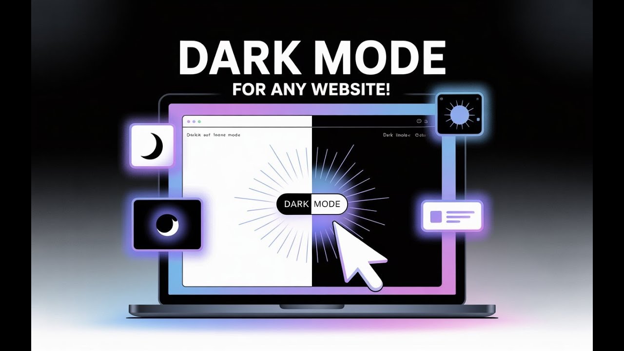 How to Turn ANY Website into Dark Mode on PC (Easy Trick!) - YouTube