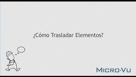 InSpec - ¿Cómo Trasladar Elementos?