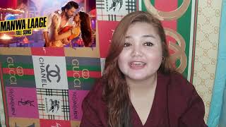 Manwa Laage - Happy New Year | SRK - Deepika Padukone | Reaction Chika Idris