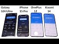 Samsung Galaxy S24 Ultra vs iPhone 15 Pro vs OnePlus 12 vs Xiaomi 14 - BENCHMARK COMPARISON