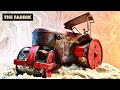 1950's Joustra Road Roller abandoned toy - Restoration