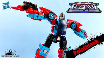 TRANSFORMERS Legacy Deluxe Class POINTBLANK Video Review
