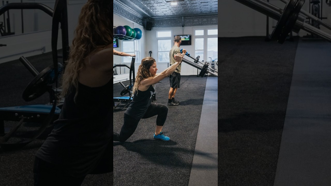 Group functional strength training class climbing gym 