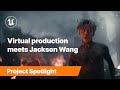 Jackson wang embraces virtual production for superpowered music   unreal engine spotlight
