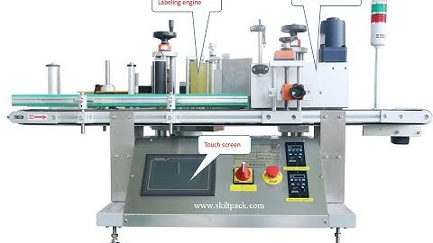 PLM-C Small Round Bottle Desktop Labeling Machine
