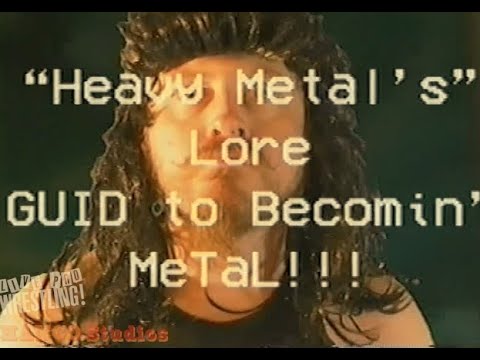 Old instructional VHS on how to be HEAVY METAL!!! (LPWS!!!!)