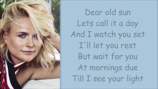 Miranda Lambert ~ Dear Old Sun (Lyrics) chords