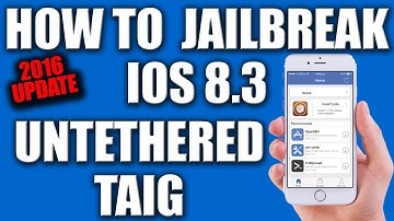 How to Jailbreak iOS 8.3 Untethered with TaiG 2016 Updated - Jailbreak iOS 8.3 with Taig