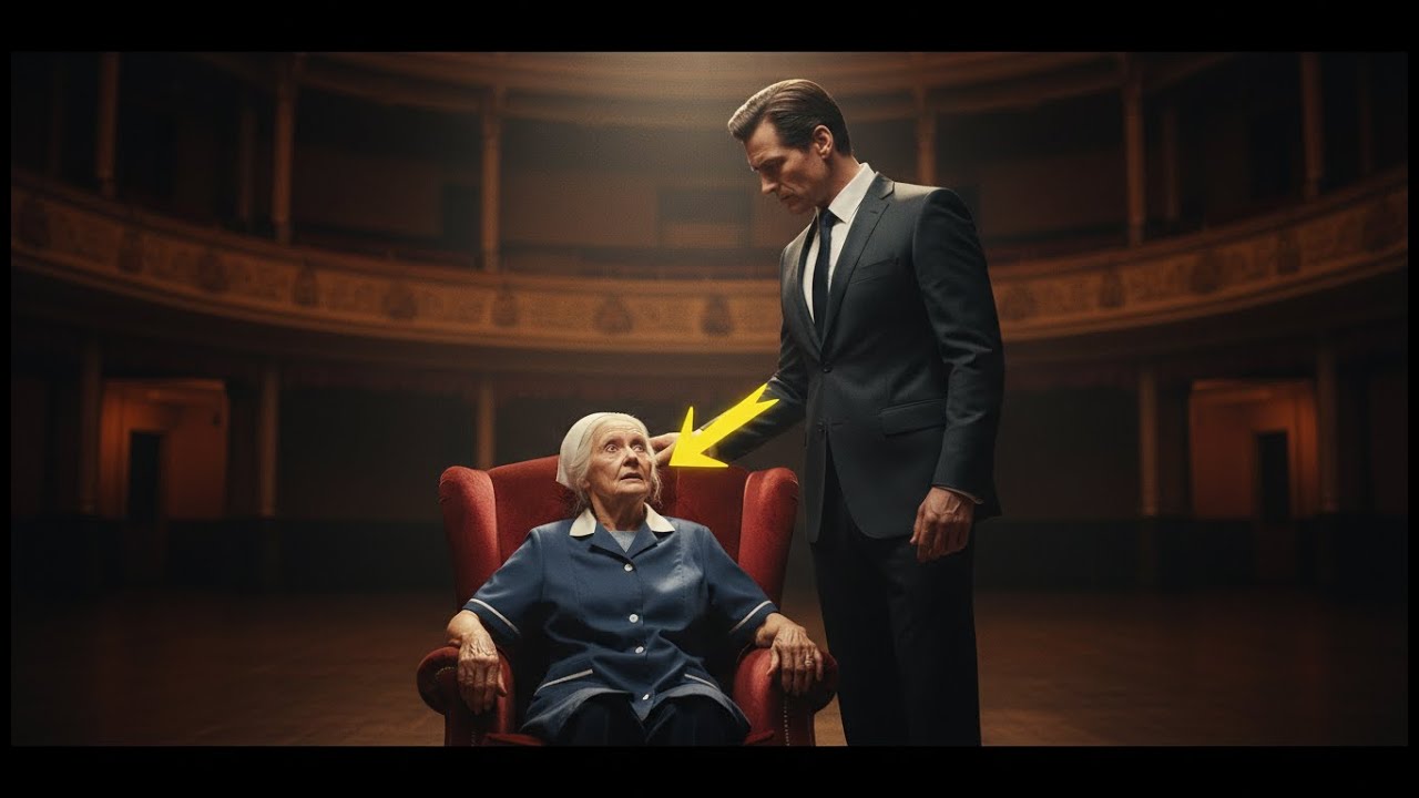 EL FRÍO EMPRESARIO CASI DESPIDE A LA ANCIANA DORMIDA, PERO SU DIGNIDAD LE CAMBIÓ LA VIDA...