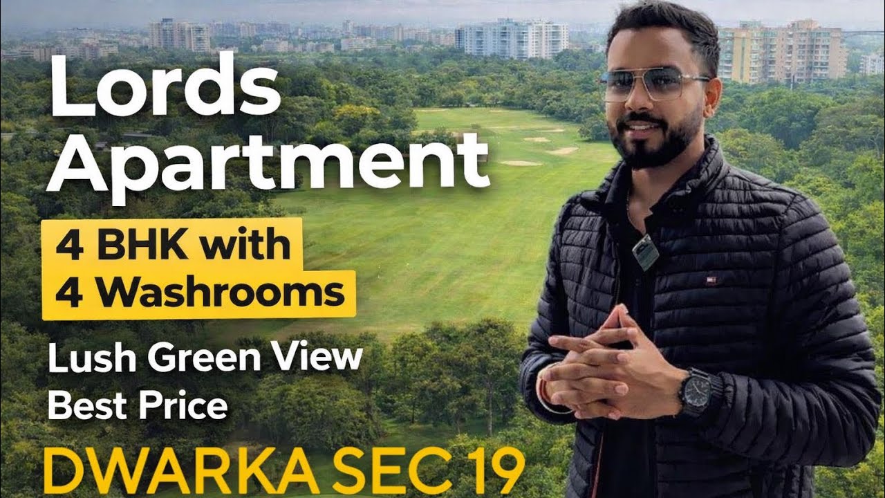 4 BHK Flat for Sale in Dwarka | Dwarka Sector 19 | Lords CGHS | 2200 Sq Ft | 4 Washrooms