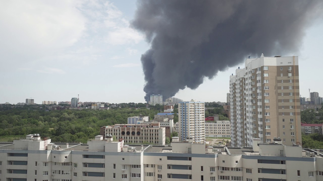 Пожар за волгой самара