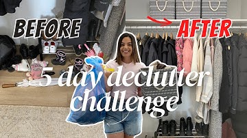 Reset Your Space in 5 Days | Declutter Challenge + Free Checklist