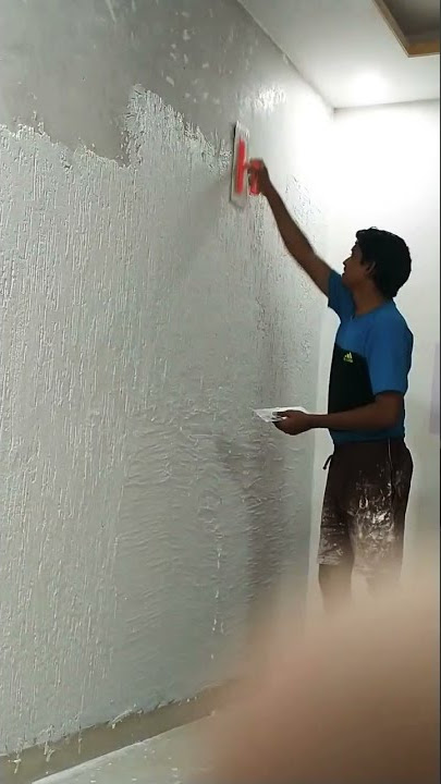 rustic texture in  holl wall