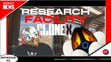 RTFKT - Clone-X - Research Facility - EGG - Clonetober