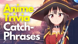 [ANIME GAME] The ULTIMATE Anime Catchphrase Quiz | PART 2