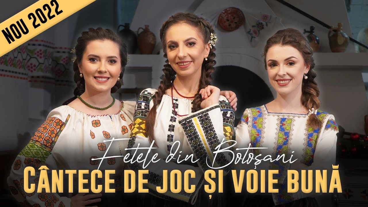 FETELE DIN BOTOȘANI ❌ Formația BASARABIA - Cântece de joc și voie bună (COLAJ)