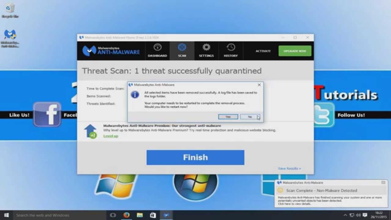 free virus scan and removal for windows 10 pc