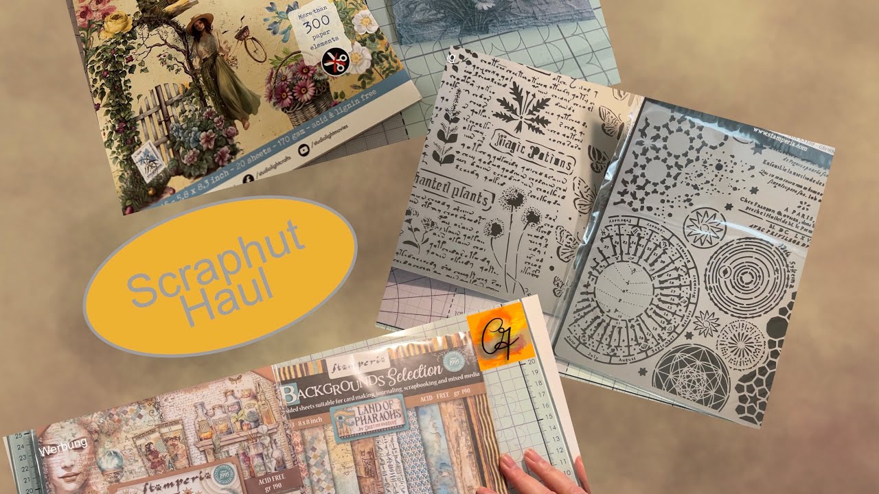 Scraphut.NL Haul - Stamperia - Fortune - Egypt - Land of Pharohs - Studio Light - Wild and Free