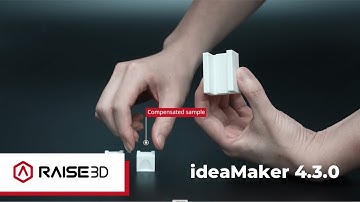 Raise3D - ideaMaker 4.3.0 Feature | Elephant Foot Compensation (A)