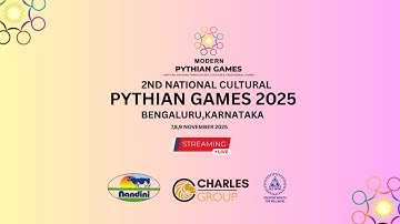 Day 3 Live | Closing & Medal Ceremony | 2nd National Cultural Pythian Games 2025, Bengaluru #live