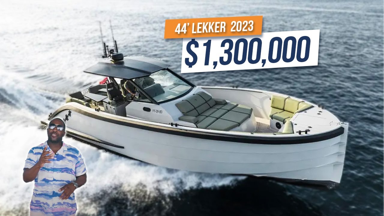 ⁣Lekker Aluminum Day Boat [Built In The Netherlands]