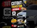 BMW Trading Cutout Transition Tutorial in Capcut #capcut #edit #tutorial #ytshorts