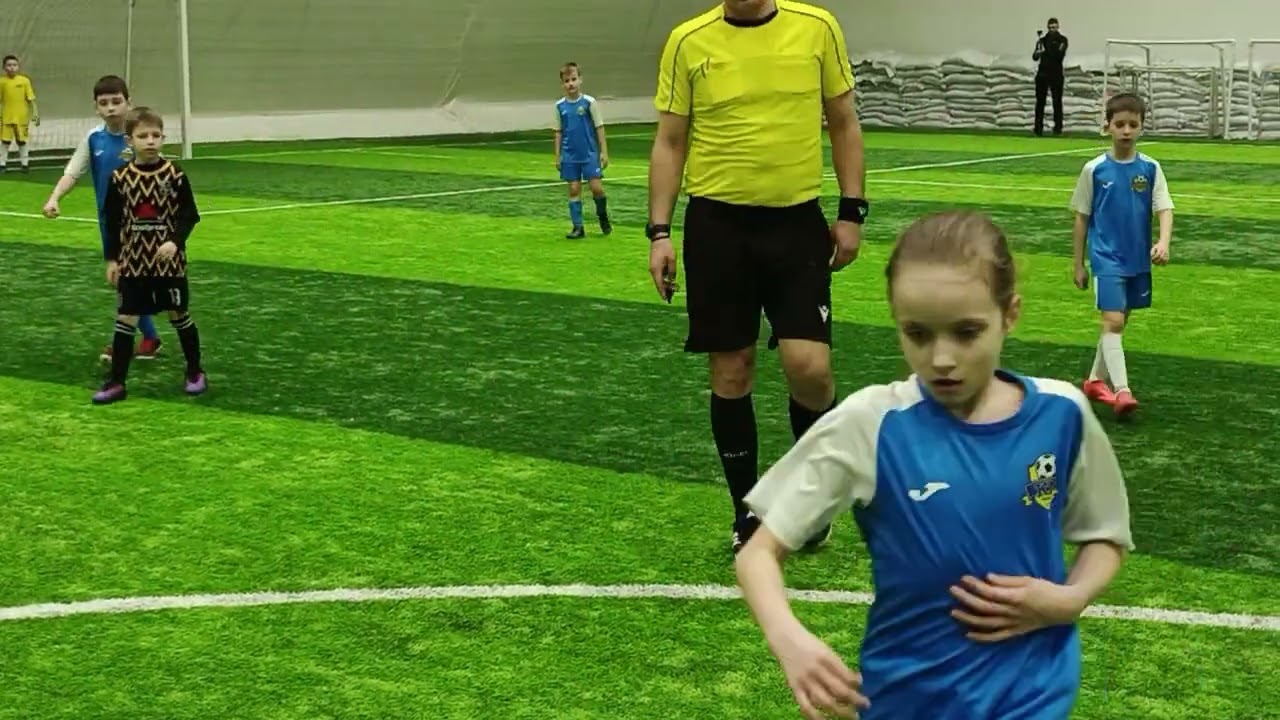 Кудесник мяча 2017 - Академия Карнаухова желтые 2017 (1:1) 2 тайм 07.03.26г.