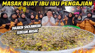 OPOR AYAM UNLIMITED EKSTRA PEWANGI DOWNY. IBU IBU KAMPUNG PEMULUNG BAHAGIA.