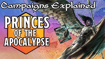 The Lore Behind "Princes of the Apocalypse" Dungeons & Dragons