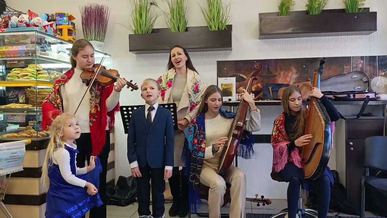 «Нічка та радісна» | Різдвяна колядка | Бандура