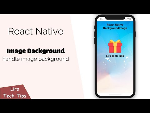 React Native: Full Screen Background Image
