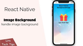 React Native: Full Screen Background Image
