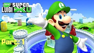 New Super Luigi Bros Wii U Acorn Lands Gameplay Walkthrough Part