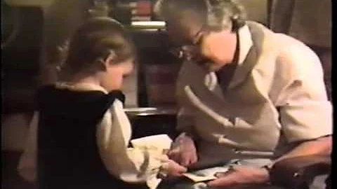 Aslan with Grandma Janie 1986