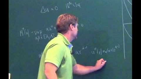 29º CBM - Equações diferenciais parciais - Alexander Quaas