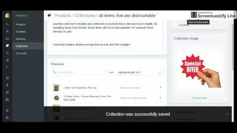 Shopify tutorial - How to add the Collection Image