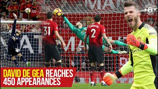 David De Gea reaches 450 appearances for Manchester United | DaveSaves