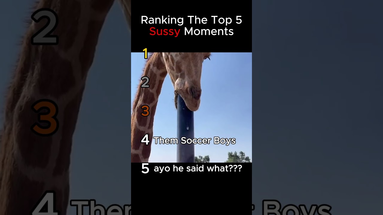Ranking The Top 5 Sussy Moments 😂 