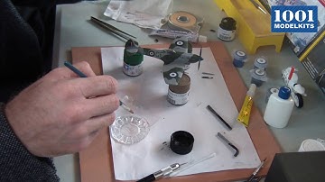 Tutorial 1001hobbies #10: Painting Technique - Brushing and washing