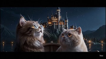 To Hogwarts (A Harry Potter Cat Story Chapter 3) #harrypotter #cat #hogwarts