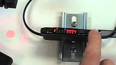 4. E3X-HD Fiber-optic Amplifier - Defining Light-On & Dark-On