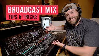 Broadcast Audio TIPS & Tricks  (Free Scene File for M32)