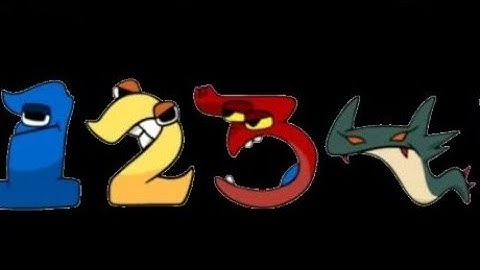 Number Lore 4 But Only When 1,2,3&4 Are On Screen