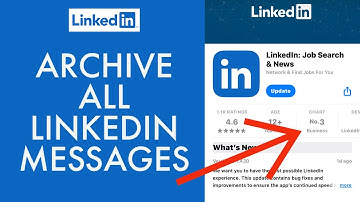 How to Archive All LinkedIn Messages in Minutes? Archive LinkedIn Messages
