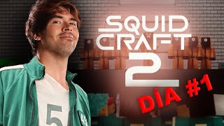 ME VOY A GANAR ESOS 100.000 DOLARES!! | Squid Craft 2 (día 1)