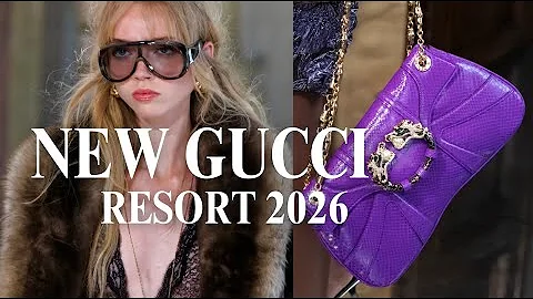 New Era Gucci BAGS - Resort 2026 feat the Dragon Bag, Giglio Bag & More